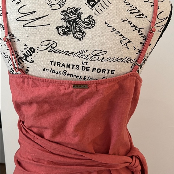 Billabong Coral Mini Wrap Dress - Picture 4 of 11